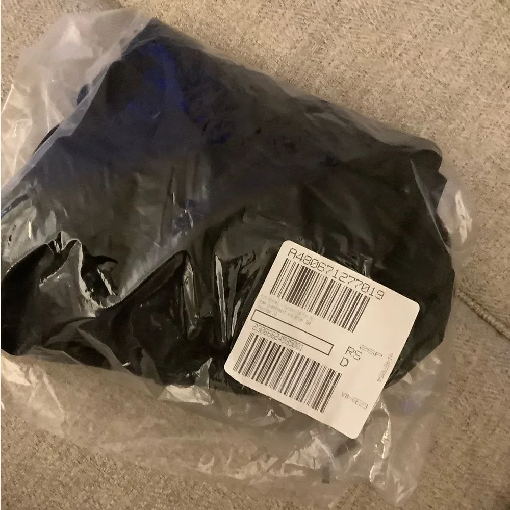 Kim Gravel Black Sweetheart Tankini Swimsuit Sz 10 New